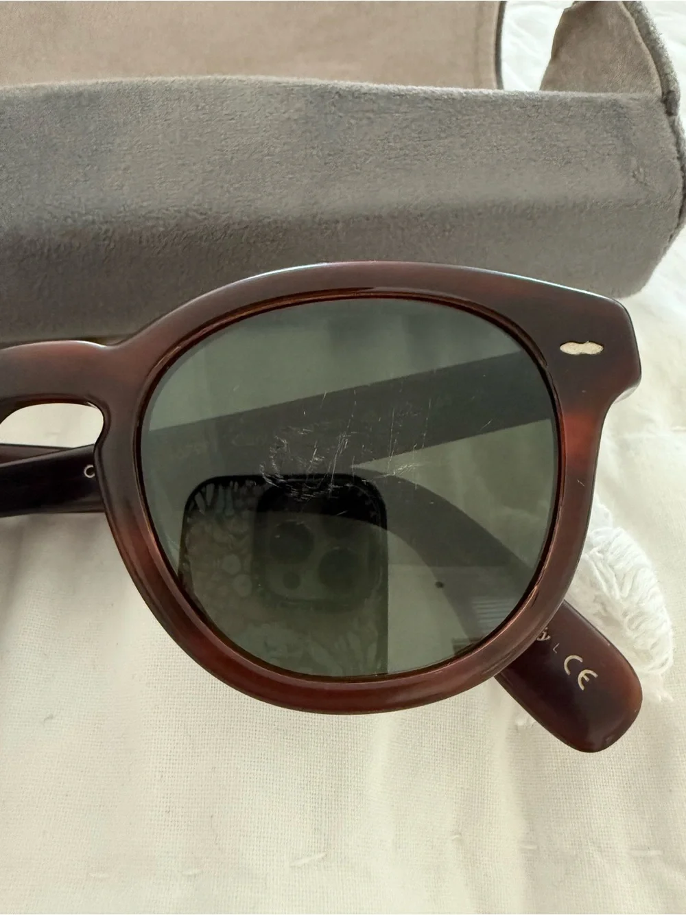 Oliver Peoples Carey Grant Men's Sunglasses in Tortoiseshell